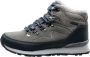 Hi-Tec Midora Mid WP Wandelschoenen Middle Grey Dark Grey Lake Blue Dames - Thumbnail 3