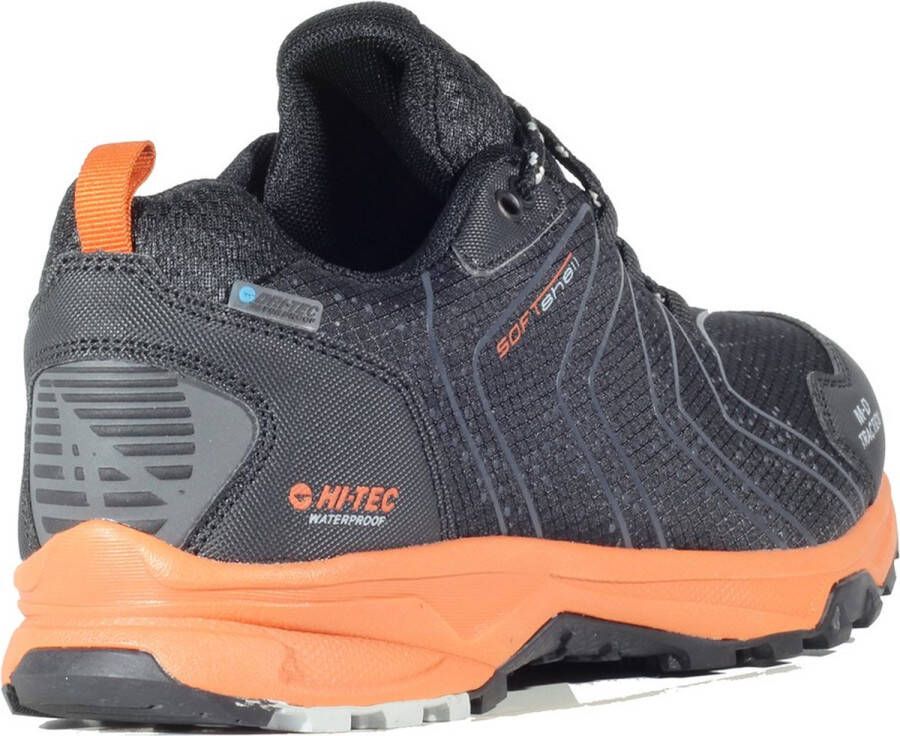 Hi-Tec Roncal Low WP Wandelschoenen Black Orange Rust Heren