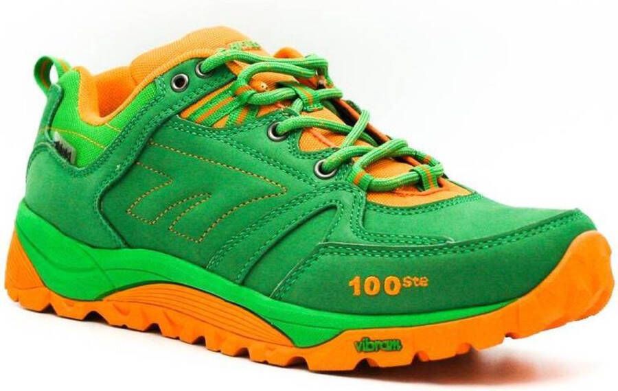 Hi-Tec V-Lite SpHike Nijmegen Low Wandelschoenen Dames Groen Oranje - Foto 2