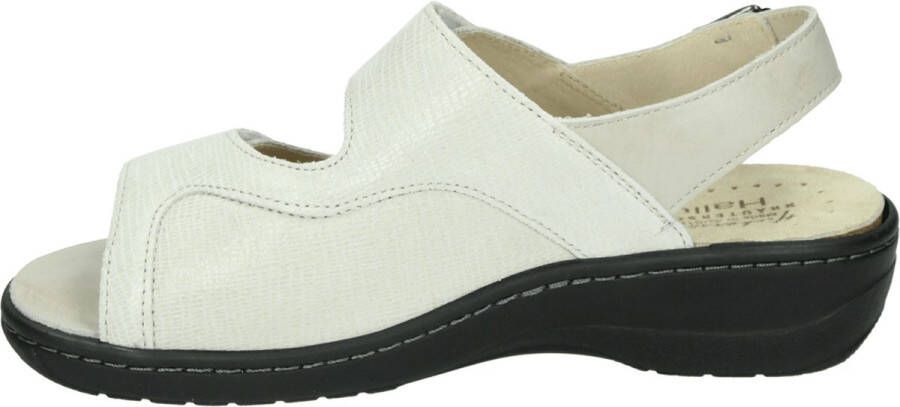 Hickersberger 2176~~~~~~~~~~~~~~~~~~~~~~~~~~ Dames slippers Wit beige - Foto 4