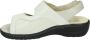 Hickersberger 2176~~~~~~~~~~~~~~~~~~~~~~~~~~ Dames slippers Wit beige - Thumbnail 4