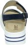 Hickersberger 2641~~~~~~~~~~~~~~~~~~~~~~~~~~ Sandalen met hakDames Sandalen Blauw - Thumbnail 3