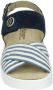 Hickersberger 2641~~~~~~~~~~~~~~~~~~~~~~~~~~ Sandalen met hakDames Sandalen Blauw - Thumbnail 4
