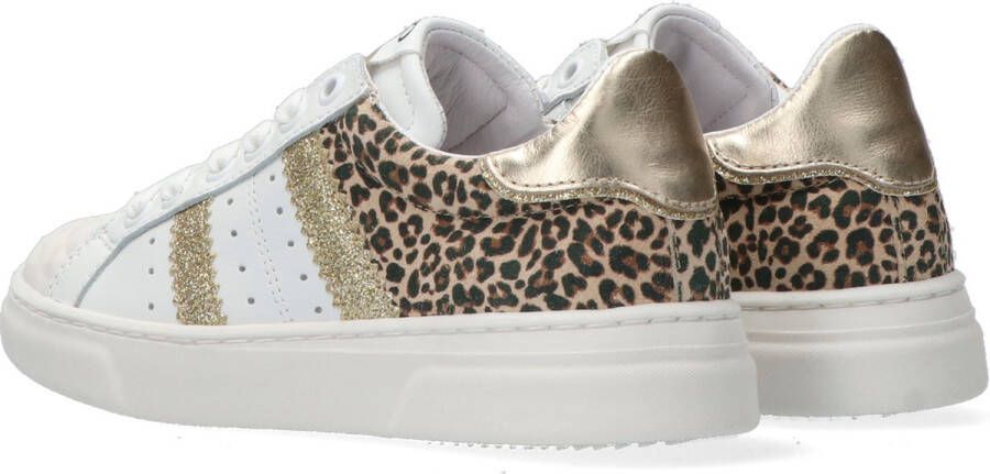 Hip H1261 Lage sneakers Leren Sneaker Meisjes Wit