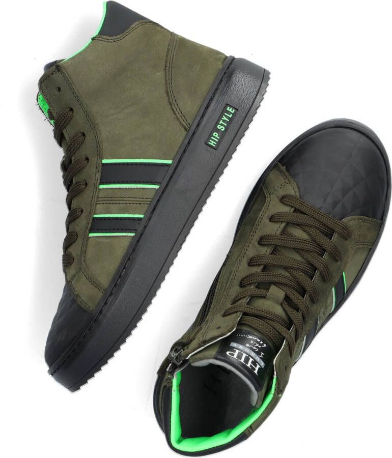 Hip H1943 Hoge sneakers Jongens Kids Groen