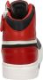 Hip H1665 Black Red White Sneakers hoge-sneakers - Thumbnail 5