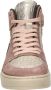 Hip H1665 leren sneakers roze zilver - Thumbnail 6
