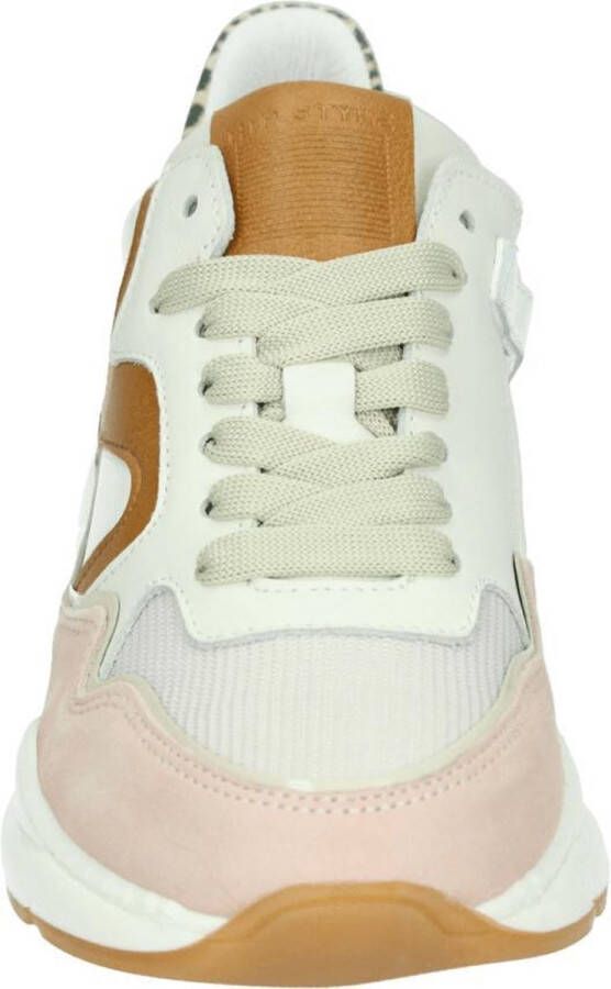 HIP Shoe Style Hip H1355 Kinderen MeisjesLage schoenen Wit beige