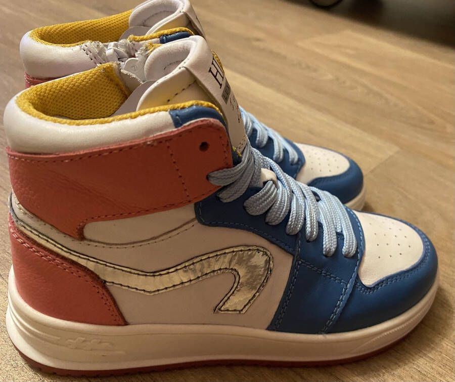 Hip sneaker roze blauw