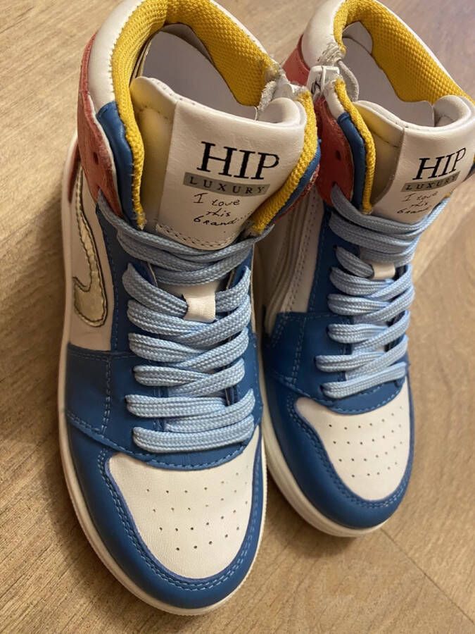 Hip sneaker roze blauw