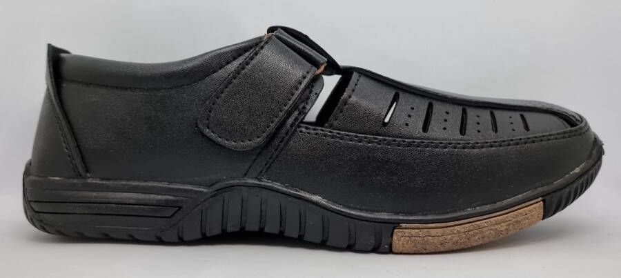 Hitman Schoenen 4Ever Heren Sandalen Heren Instappers Zwart