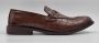 Hitman Schoenen DEJAVU Heren Instappers Heren Loafers Bruin - Thumbnail 12
