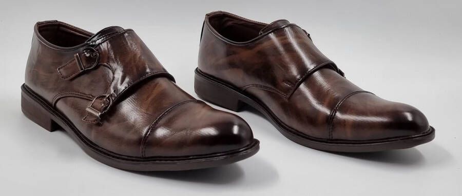 Hitman Schoenen DEJAVU Heren Instappers Heren Loafers Bruin