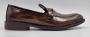 Hitman Schoenen DEJAVU Heren Instappers Heren Loafers Bruin - Thumbnail 4
