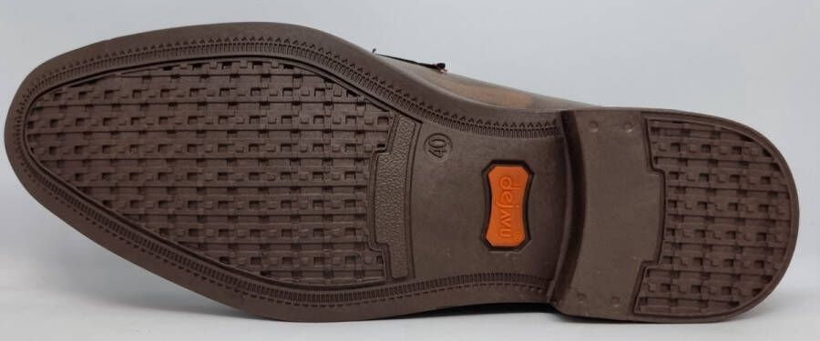 Hitman Schoenen DEJAVU Heren Instappers Heren Loafers Bruin