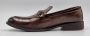 Hitman Schoenen DEJAVU Heren Instappers Heren Loafers Bruin - Thumbnail 8