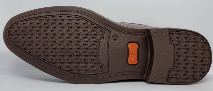 Hitman Schoenen DEJAVU Heren Instappers Heren Loafers Bruin