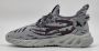Hitman Schoenen Elong500 Heren Schoenen Heren Sneakers Lichtgewicht Sneakers Heren Klittenband Sluiting Antraciet - Thumbnail 4