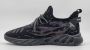 Hitman Schoenen Elong500 Heren Schoenen Heren Sneakers Instappers Heren Lichtgewicht Heren Sneakers Zwart - Thumbnail 2