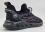 Hitman Schoenen Elong500 Heren Schoenen Heren Sneakers Instappers Heren Lichtgewicht Heren Sneakers Zwart - Thumbnail 4