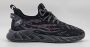 Hitman Schoenen Elong500 Heren Schoenen Heren Sneakers Instappers Heren Lichtgewicht Heren Sneakers Zwart - Thumbnail 5