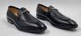 Hitman Schoenen FLEX Heren Instappers Heren Loafers Zwart Echt Leer - Thumbnail 2