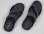 Hitman Schoenen FLICK Heren Slippers Heren Teenslippers Echt Leer Grijs - Thumbnail 6