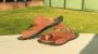 Hitman Schoenen FLICK Heren Slippers Heren Teenslippers Echt Leer Katha - Thumbnail 5