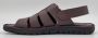 Hitman Schoenen Reewalk Sandalen Heren Mannen Sandalen Licht Gewicht Memory Foam Voetbed Bruin - Thumbnail 3