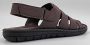 Hitman Schoenen Reewalk Sandalen Heren Mannen Sandalen Licht Gewicht Memory Foam Voetbed Bruin - Thumbnail 4