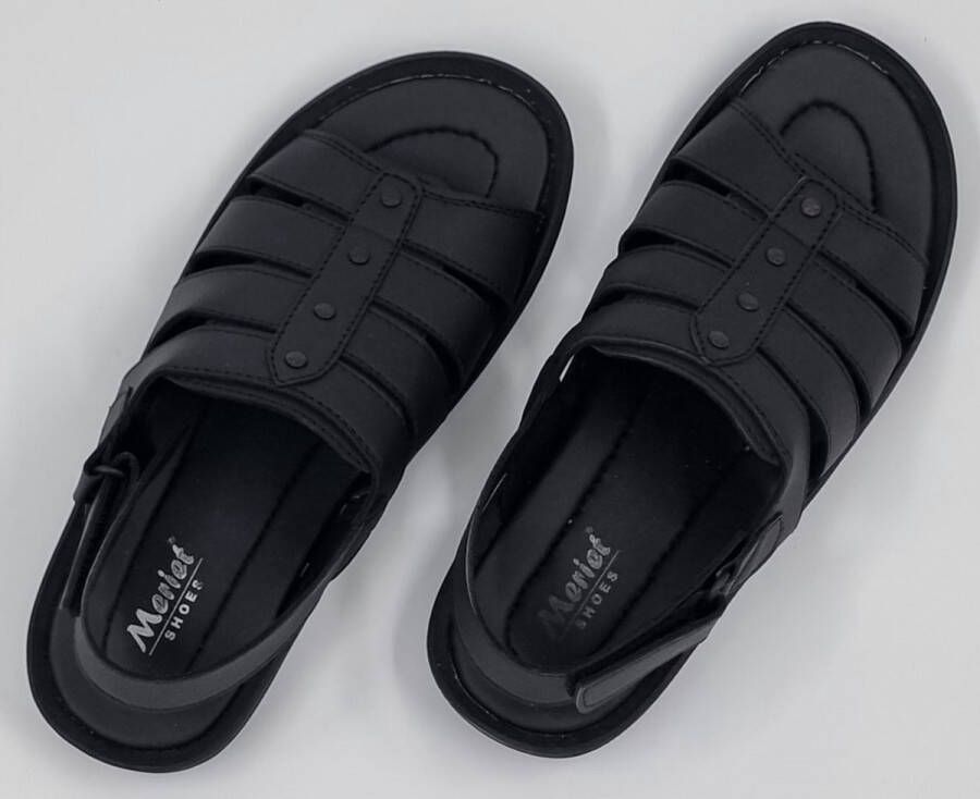 Hitman Schoenen Reewalk Sandalen Heren Mannen Sandalen Licht Gewicht Memory Foam Voetbed Blauw