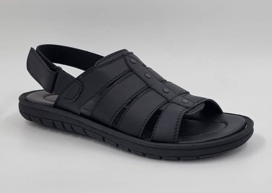 Hitman Schoenen Reewalk Sandalen Heren Mannen Sandalen Licht Gewicht Memory Foam Voetbed Blauw