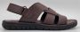 Hitman Schoenen Reewalk Sandalen Heren Mannen Sandalen Licht Gewicht Memory Foam Voetbed Mustard - Thumbnail 8