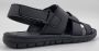 Hitman Schoenen Reewalk Sandalen Heren Mannen Sandalen Licht Gewicht Memory Foam Voetbed Zwart - Thumbnail 9