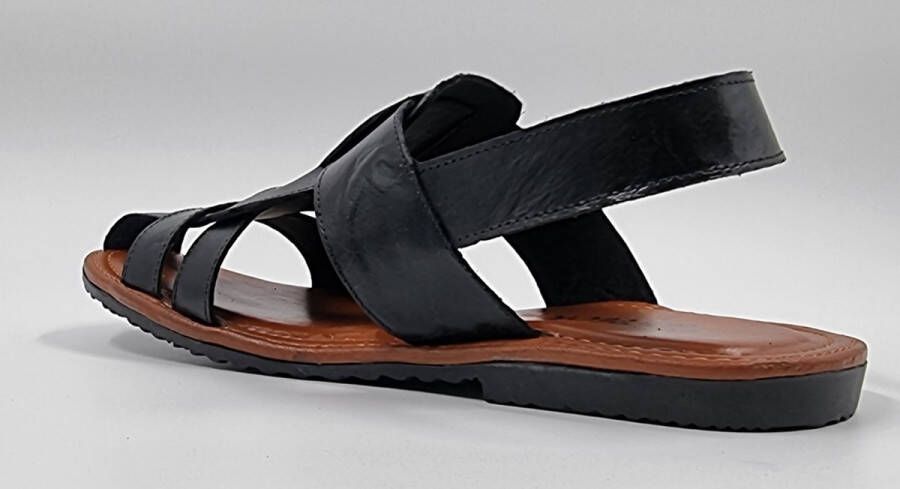 Hitman Schoenen Reewalk Sandalen Heren Mannen Sandalen Licht Gewicht Memory Foam Voetbed Zwart