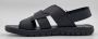 Hitman Schoenen Reewalk Sandalen Heren Mannen Sandalen Licht Gewicht Memory Foam Voetbed Zwart - Thumbnail 7