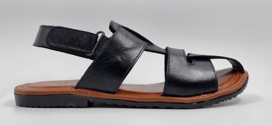Hitman Schoenen Reewalk Sandalen Heren Mannen Sandalen Licht Gewicht Memory Foam Voetbed Zwart