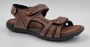 Hitman Schoenen Reewalk Sandalen Heren Sandalen voor Heren Licht Gewicht Sandalen Comfortabel Memory Foam Voetbed Beige - Thumbnail 7