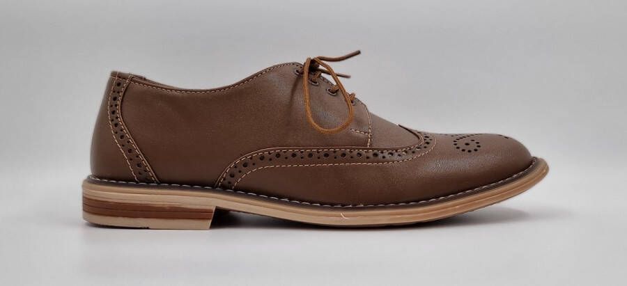 Hitman Schoenen TOMSHOES Heren Veterschoenen Heren Nette Schoenen Mustard - Foto 4