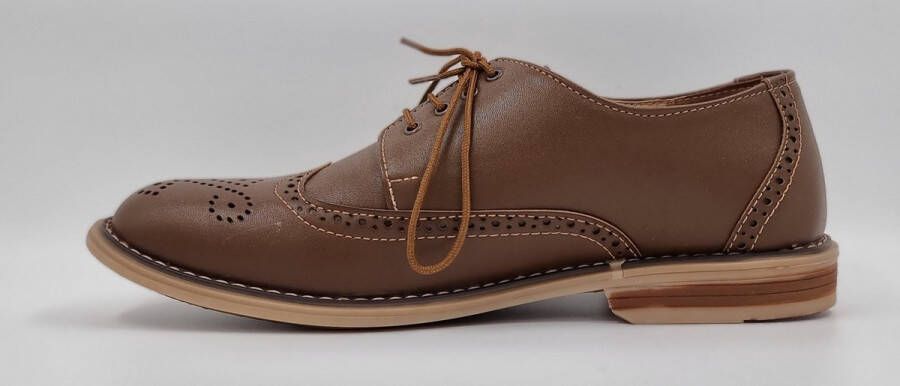 Hitman Schoenen TOMSHOES Heren Veterschoenen Heren Nette Schoenen Mustard - Foto 5