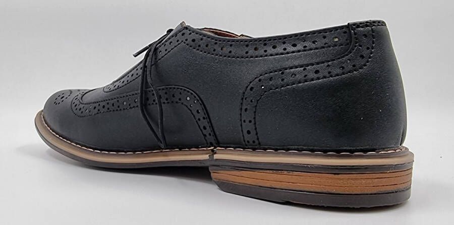 Hitman Schoenen TOMSHOES Heren Veterschoenen Heren Nette Schoenen Zwart