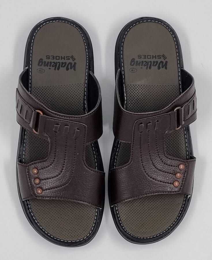 Hitman Schoenen WALKING Heren Slippers Bruin