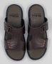 Hitman Schoenen Walking Slippers Heren Licht Gewicht Heren Slippers met een Zacht Voetbed Bruin - Thumbnail 4