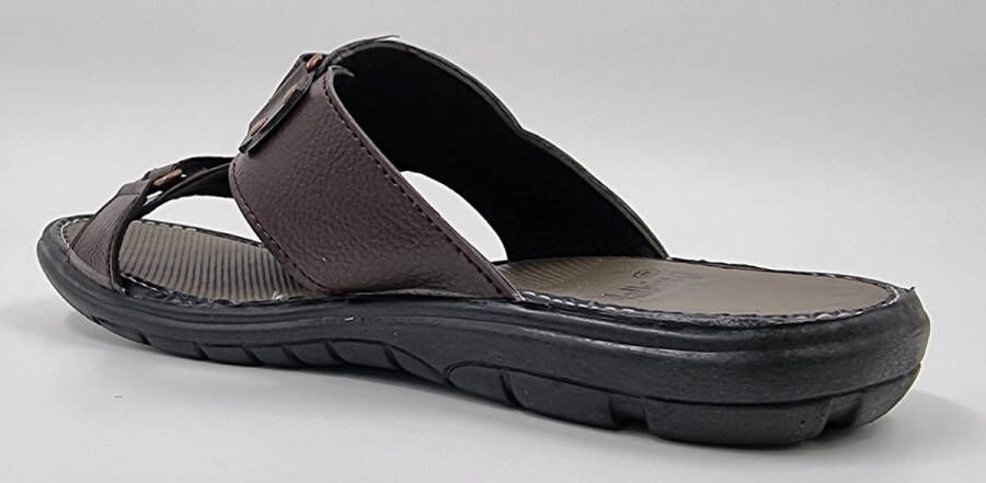 Hitman Schoenen WALKING Heren Slippers Verstelbare Slippers Bruin