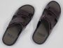 Hitman Schoenen Walking Heren Slippers voor Heren Licht Gewicht Heren Slippers met een Zacht Voetbed Bruin - Thumbnail 5