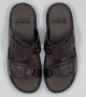 Hitman Schoenen Walking Heren Slippers voor Heren Licht Gewicht Heren Slippers met een Zacht Voetbed Bruin - Thumbnail 7