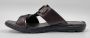 Hitman Schoenen Walking Heren Slippers voor Heren Licht Gewicht Heren Slippers met een Zacht Voetbed Bruin - Thumbnail 8