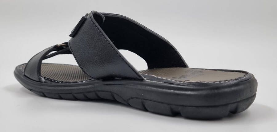 Hitman Schoenen WALKING Heren Slippers Verstelbare Slippers Zwart