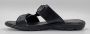 Hitman Schoenen Walking Heren Slippers voor Heren Licht Gewicht Heren Slippers met een Zacht Voetbed Zwart - Thumbnail 8