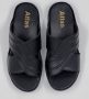 Hitman Schoenen Walking Heren Slippers voor Heren Licht Gewicht Heren Slippers met een Zacht Voetbed Zwart - Thumbnail 11
